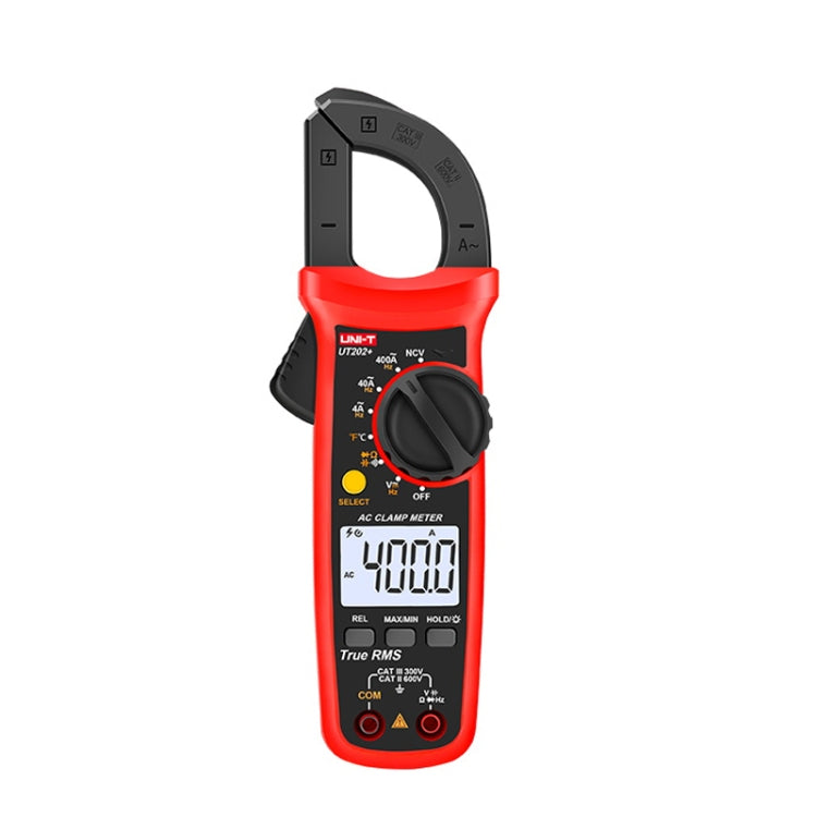 Multimetro digitale a pinza UT202 400A per tensione CA/CC