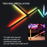JSK-P22 Smart RGB Mosaic Light Ritmo Luce Supporto Amazon Alexa/Assistente Google/DuerOS, US Plug, EU Plug, UK Plug