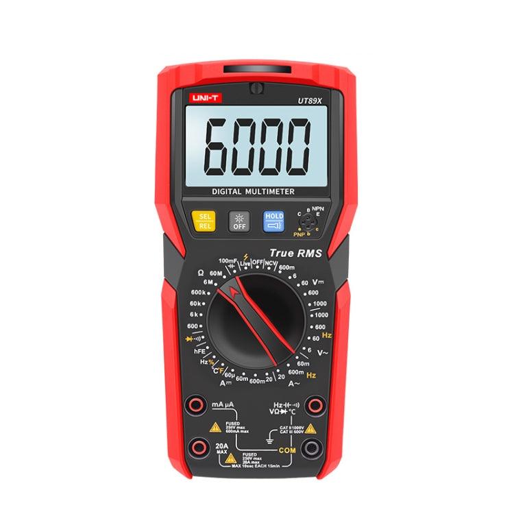 Multimetro digitale UNI-T UT89X con display LCD