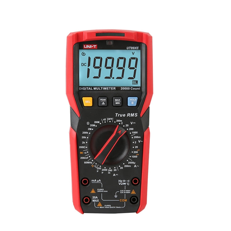 Multimetro digitale UNI-T UT89X con display LCD