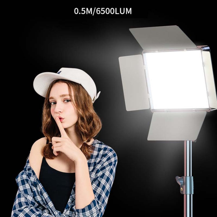 E900 55W 3000K-6500K Luci a schermo piatto Luce di riempimento per trasmissione in diretta, Regular Models, Knob Model, Knob Battery Model