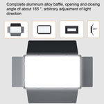 E900 55W 3000K-6500K Luci a schermo piatto Luce di riempimento per trasmissione in diretta, Regular Models, Knob Model, Knob Battery Model