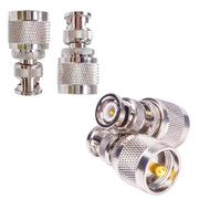 Convertitore adattatore coassiale RF dritto maschio UHF PL259 da BNC maschio a UHF, BNC Male To UHF Male