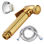 Set di ugelli per lavaggio donna multifunzionali a pressione con arresto dell'acqua, B Set Gold, B Set Black Antique, B Set Chrome, B Set Antique