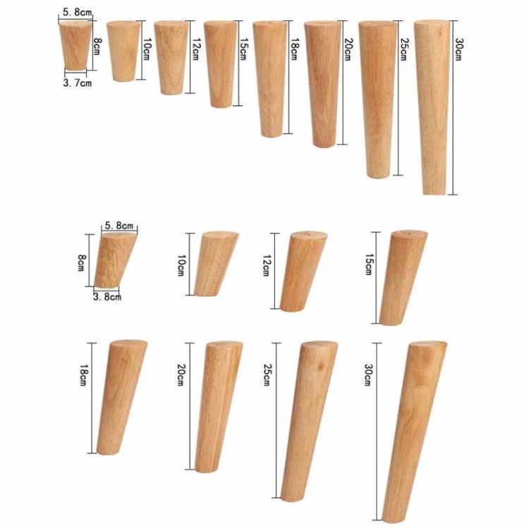 Cuscino per rialzo per sedia per mobili per mobili per gambe per tavolino per divani in legno massello, 8 cm Vertical, 10 cm Vertical, 12 cm Vertical, 15 cm Vertical, 18 cm Vertical, 20 cm Vertical, 25 cm Vertical, 30 cm Vertical, 40 cm Vertical       ...