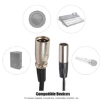 Cavo bilanciato XLR mini maschio a mini maschio audio 48V