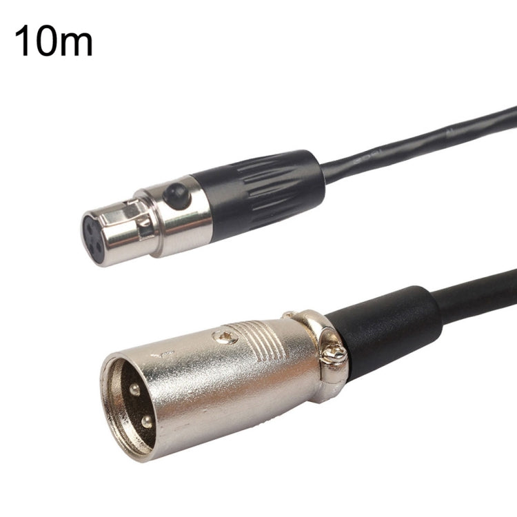 Cavo bilanciato XLRmini femmina a mini maschio audio 48V