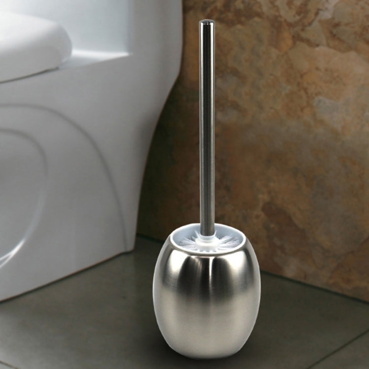 Spazzola per la pulizia del bagno Scopino per WC creativo in acciaio inossidabile, Stainless Steel Toilet Brush