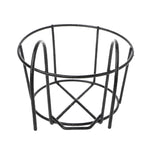 Supporto a parete in ferro battuto per vaso da fiori