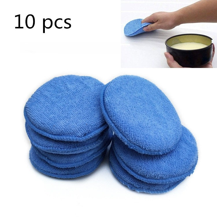 Blocco spugna per lavaggio auto in spugna ceretta speciale per auto da 10 pezzi da 5 pollici, 10 PCS Waxing Spong
