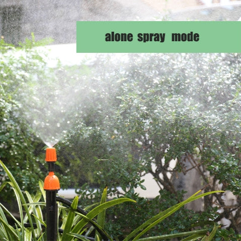 Attrezzatura regolabile per il giardinaggio Dispositivo di irrigazione automatica per irrigazione a goccia con micro-spruzzo, Automatic Watering Device