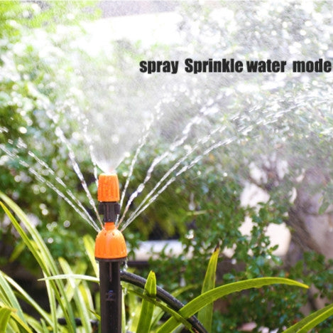 Attrezzatura regolabile per il giardinaggio Dispositivo di irrigazione automatica per irrigazione a goccia con micro-spruzzo, Automatic Watering Device