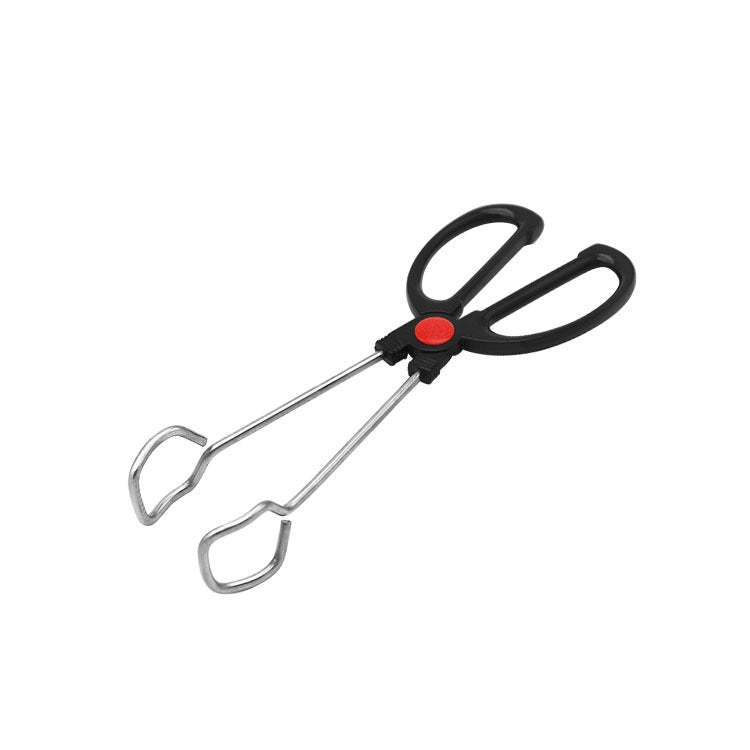 Pinza per barbecue con manico in plastica in acciaio inossidabile, clip per alimenti, strumenti per barbecue, 9 Inch, 12 Inch
