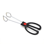Pinza per barbecue con manico in plastica in acciaio inossidabile, clip per alimenti, strumenti per barbecue, 9 Inch, 12 Inch