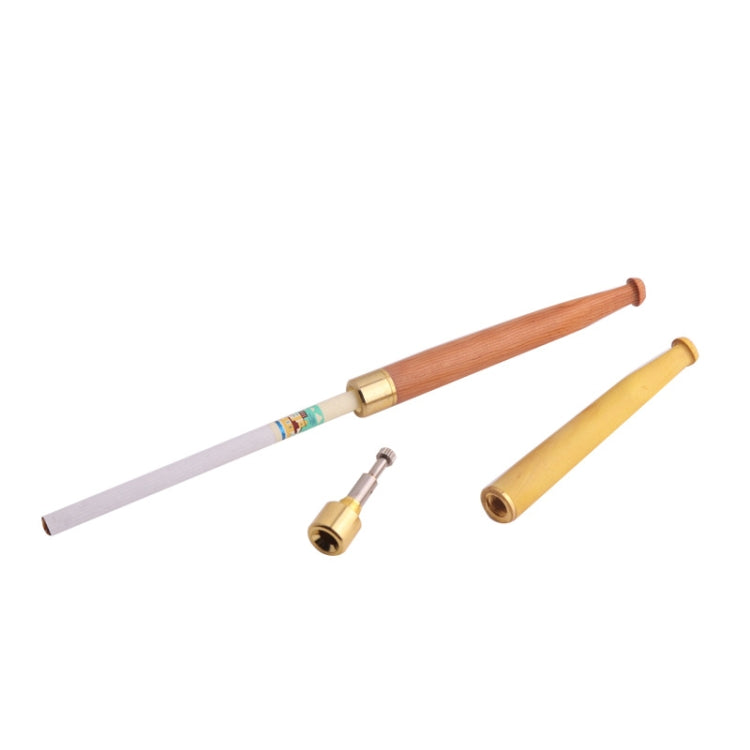 Il filtro per asta tirante per ramoscelli da donna può lavare il portasigarette lungo in legno di sandalo, 5 mm Fine Smoke