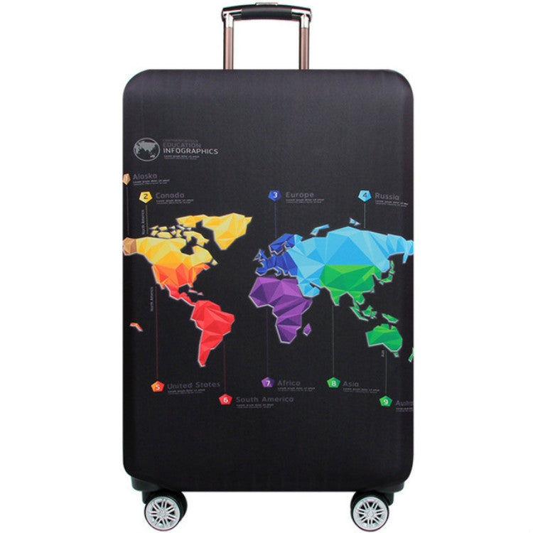 Copri bagaglio da viaggio Valigia antipolvere Protezione antigraffio Manica elastica, S Size 19 to 21 inch, M Size 22 to 24 inch, L Size 26 to 28 inch, XL Size 29 to 32 inch
