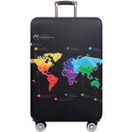 Copri bagaglio da viaggio Valigia antipolvere Protezione antigraffio Manica elastica, S Size 19 to 21 inch, M Size 22 to 24 inch, L Size 26 to 28 inch, XL Size 29 to 32 inch