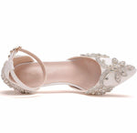 Scarpe da donna con tacco a spillo e strass, 34, 35, 36, 37, 38, 39, 40, 41, 42