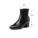 Stivali da donna bassi a punta con tacco quadrato glitter autunno inverno, 32, 33, 34, 35, 36, 37, 38, 39