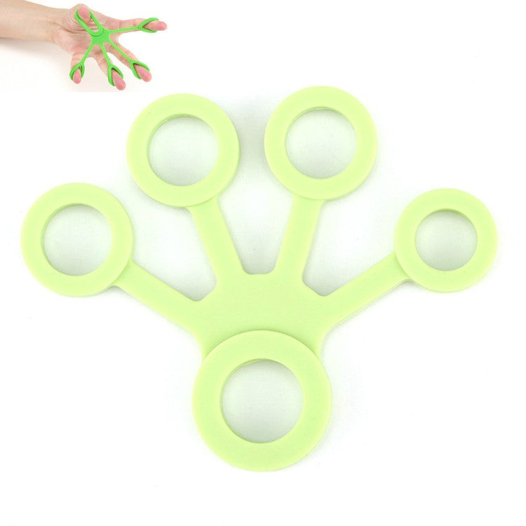Dispositivo per l'allenamento delle dita in silicone Anello di trazione a forma di ventaglio, Fan-shaped Light Green, Fan-shaped Grass Green, Fan-shaped Dark Green, Fan-shaped Light Gray, Fan-shaped Dark Gray, Fan-shaped Black
