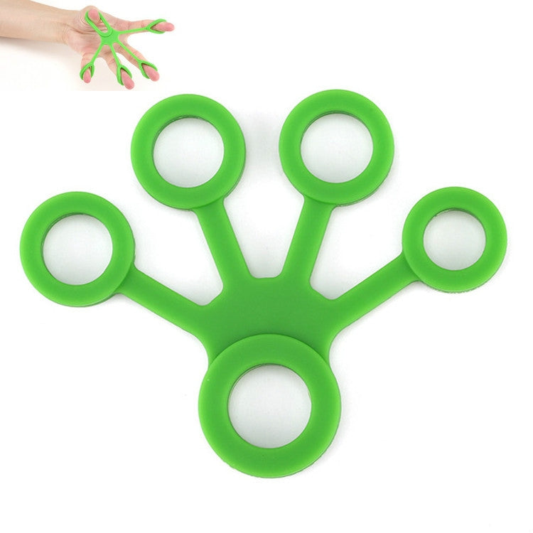 Dispositivo per l'allenamento delle dita in silicone Anello di trazione a forma di ventaglio, Fan-shaped Light Green, Fan-shaped Grass Green, Fan-shaped Dark Green, Fan-shaped Light Gray, Fan-shaped Dark Gray, Fan-shaped Black