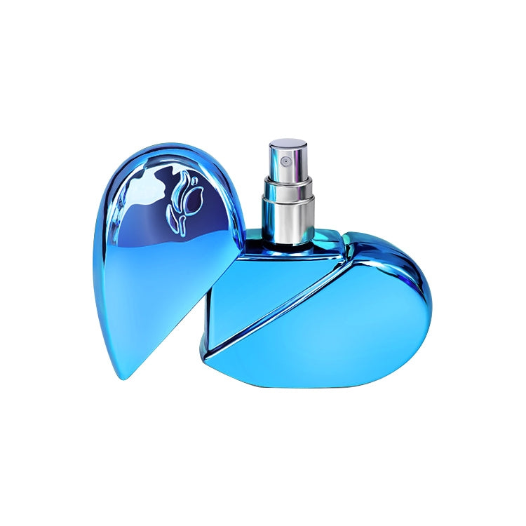 Flacone di profumo spray a forma di cuore