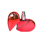 Flacone di profumo spray a forma di cuore