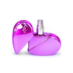 Flacone di profumo spray a forma di cuore