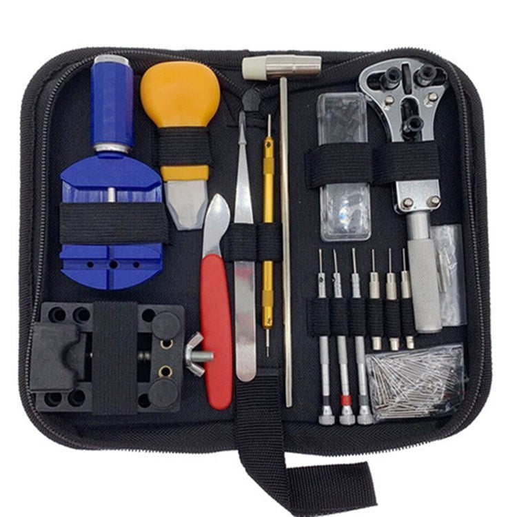 Set strumenti per riparazione orologi 147 in 1 con custodia