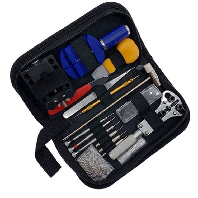 Set di strumenti per kit di riparazione per orologi da 147 in 1, 147 in 1