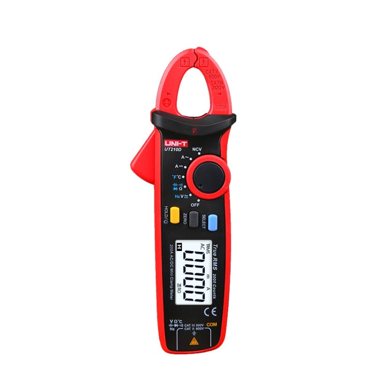 Pinza amperometrica digitale UT210E e UT210D 100A-200A