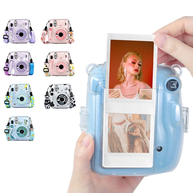 Per Fujifilm Instax Mini 11 5set custodia + tracolla + adesivo 3 in 1 set, 3 In 1 Set(Set 1), 3 In 1 Set(Set 2), 3 In 1 Set(Set 3), 3 In 1 Set(Set 4), 3 In 1 Set(Set 5), 3 In 1 Set(Set 6), 3 In 1 Set(Set 7), 3 In 1 Set(Set 8)
