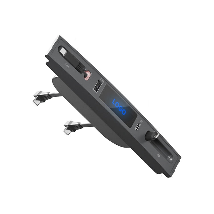 Per Tesla Model 3 / Y 27W Caricatore interno rapido HUB docking station intelligente a 8 pin, PT-DSL-2 8 Pin