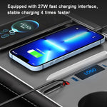 Per Tesla Model 3 / Y 27W Caricatore interno rapido HUB docking station intelligente a 8 pin, PT-DSL-2 8 Pin