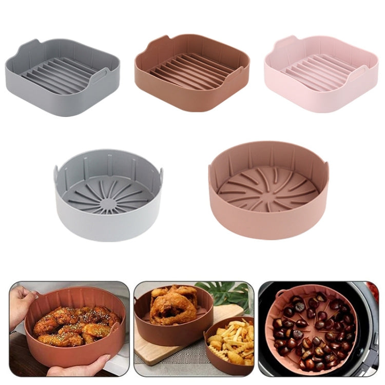 Accessori per padelle in silicone per friggitrice ad aria, Square 20.5 cm, Round 22 cm, Round 19 cm, Round 16 cm