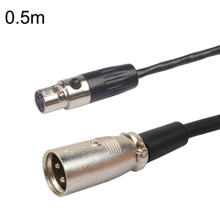 Cavo di bilanciamento Xlrmini Caron maschio a mini femmina per cavo audio microfono scheda audio 48V, 0.5m, 1m, 1.5m, 2m, 3m, 5m, 10m