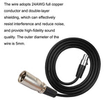 Cavo bilanciato XLRmini maschio a mini femmina 0.5-10m