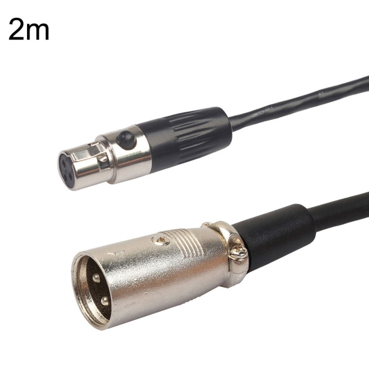 Cavo di bilanciamento Xlrmini Caron maschio a mini femmina per cavo audio microfono scheda audio 48V, 0.5m, 1m, 1.5m, 2m, 3m, 5m, 10m