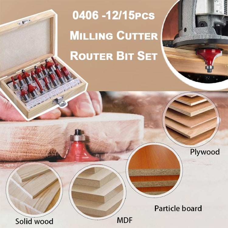 Set di frese per la lavorazione del legno Testa della macchina per rifilatura Fresatrice per legno elettrica Taglierina per macchina per incisione, Red 1/4 Handle 12PCS, Blue 1/4 Handle 12PCS, Red 1/2 Handle 12PCS, Blue 1/2 Handle 12PCS                ...