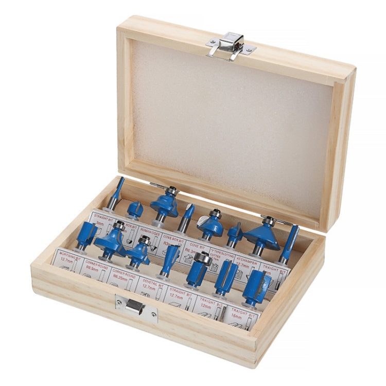 Set di frese per la lavorazione del legno Testa della macchina per rifilatura Fresatrice per legno elettrica Taglierina per macchina per incisione, Red 1/4 Handle 12PCS, Blue 1/4 Handle 12PCS, Red 1/2 Handle 12PCS, Blue 1/2 Handle 12PCS                ...