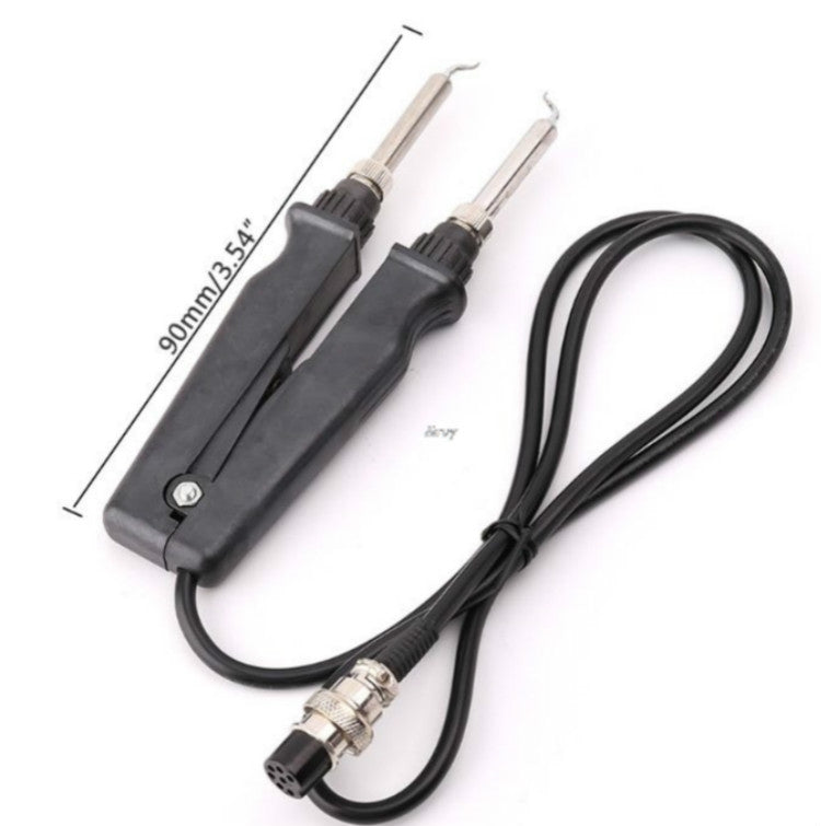 Pinzette per saldatore doppio 902 Pinze per impugnatura Accessori per stazioni di saldatura con clip per saldatore elettrico, 902