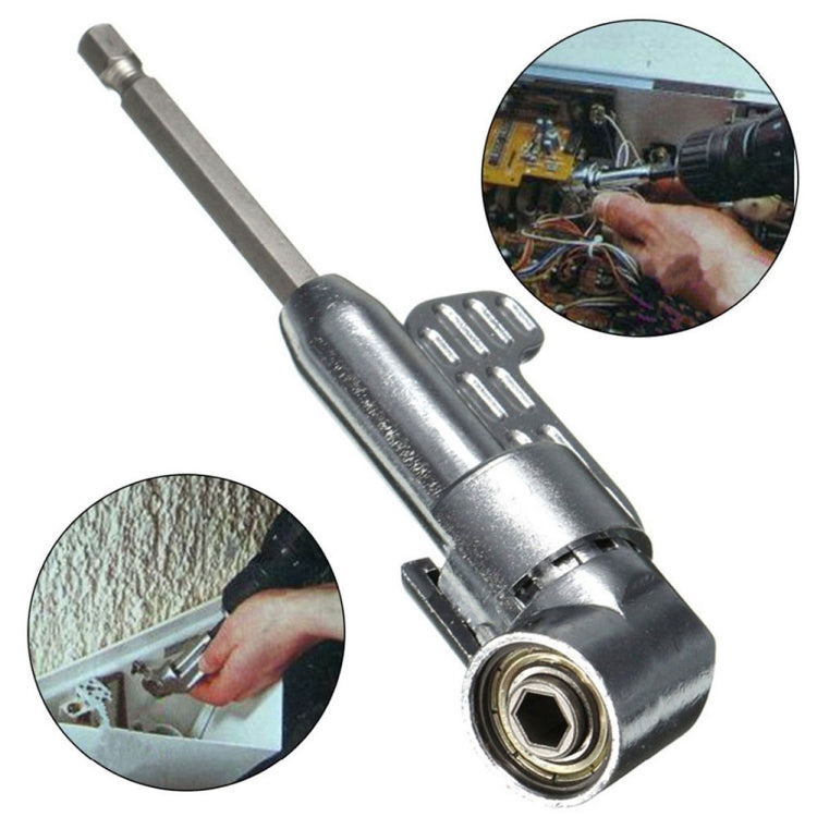 Il trapano ad angolo retto con manico lungo da 105 gradi contiene la punta del cacciavite, Screwdriver Bit