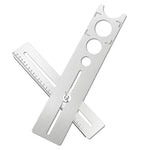 Posizionatore foro universale per piastrelle in acciaio 42cm
