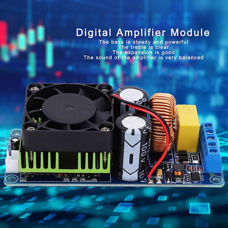 IRS2092S 500W High Power Class D HIFI Digital Amplifier Board