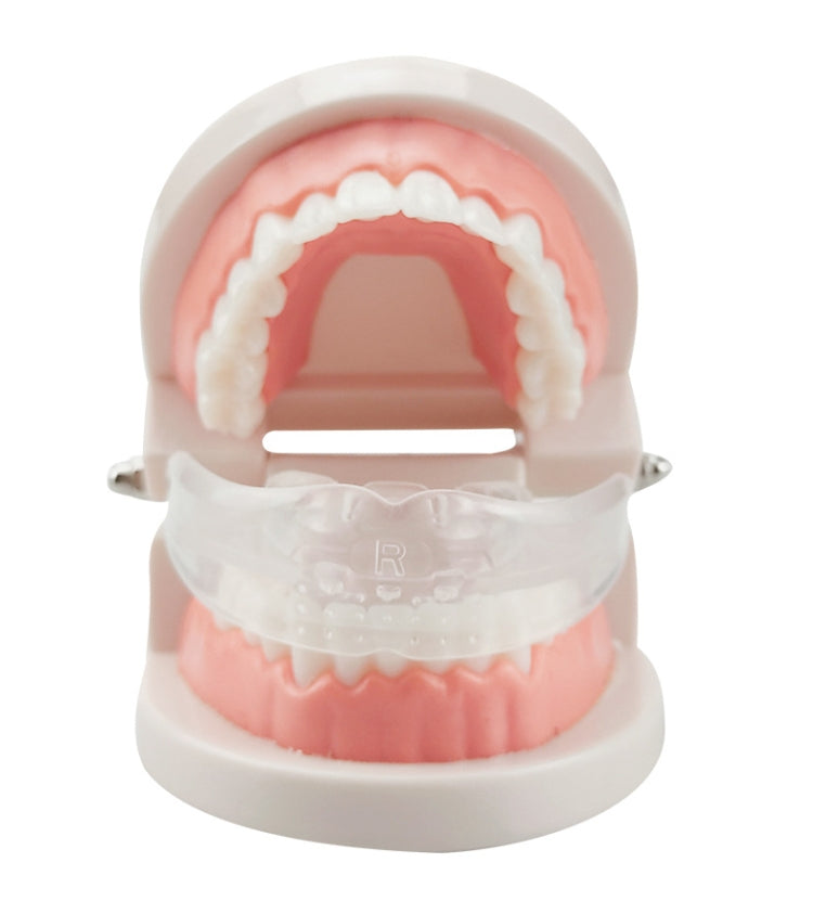 Bretelle di simulazione in silicone per apparecchi ortodontici Bretelle antimolari per la notte, The first stage, The second stage, The third stage