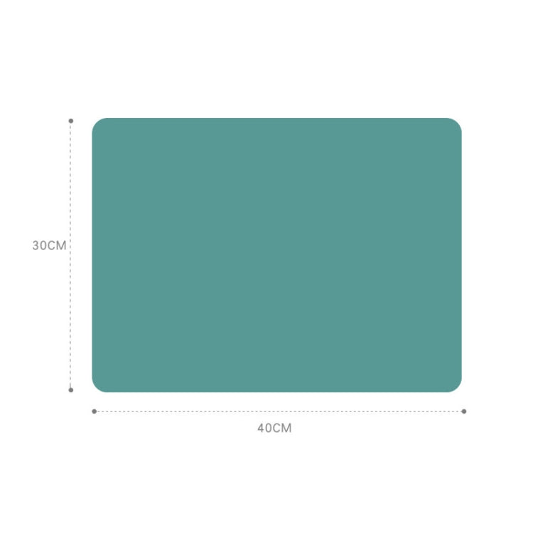 Tovaglietta per isolamento ambientale per stoviglie in silicone per uso alimentare in stile nordico, Green, Orange, Beige, Sky Blue, Dark Gray