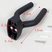 Appendiabiti da parete in metallo con gancio corto per chitarra da 3 pezzi, Metal Hanger
