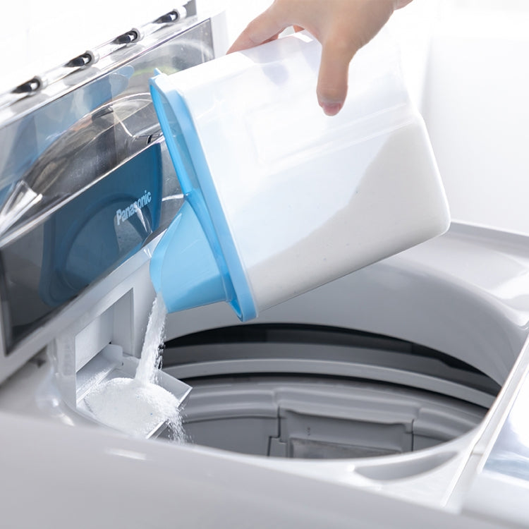 Contenitore portaoggetti in plastica trasparente per detersivo per uso domestico, 2L, 3L