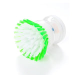 Spazzola per piatti da cucina, 2 pezzi, con dispenser per sapone liquido, Utensils Pot Dish Brush