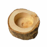 3 pezzi mini tronco naturale rotondo casa ufficio decorazione del giardino vaso di piante grasse portacandele piccolo bonsai decorazione della casa, S, M, L